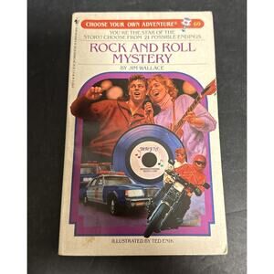Choose Your Own Adventure 69 Rock and Roll Mystery CYOA 1st Printing 1987